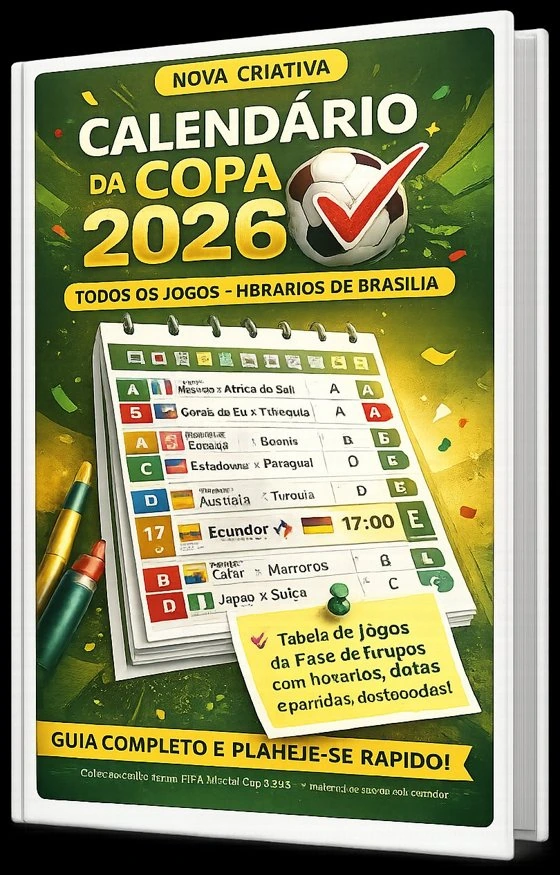 Calendário da Copa